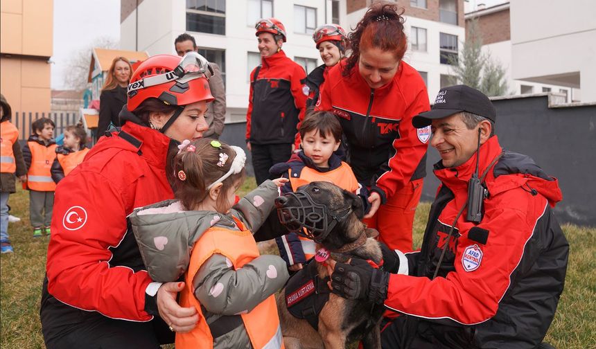 Tepebaşı’nda Afet Bilinci Küçük Yaşta Öğretiliyor