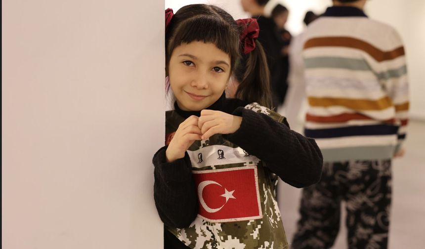 Sanat Sokağı Çocukların Sesiyle Yankılandı