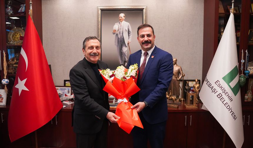 Başkan Ataç CHP Eskişehir İl Yönetimini Ağırladı