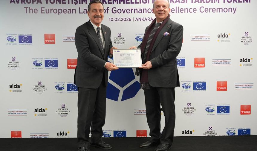 Avrupa Yönetişim Mükemmelliği Markası Tepebaşı’nın