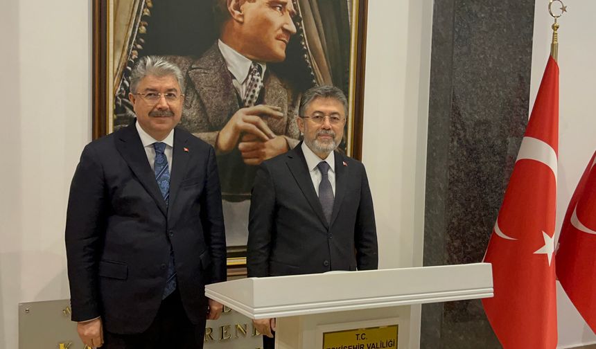 Bakan Yumaklı'dan Eskişehir Valiliği'ne ziyaret