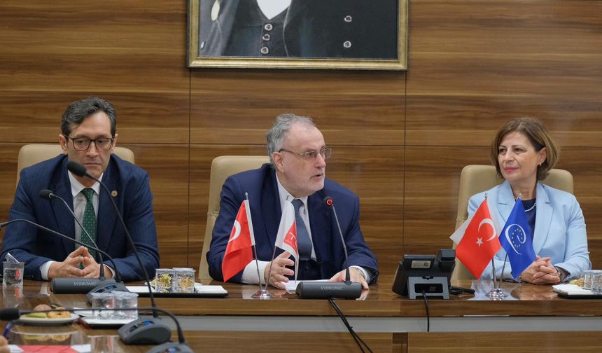 Başkan Ünlüce’den Ankara’da Yoğun Diplomasi Trafiği