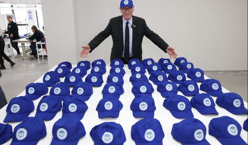 Tekstil Atölyesi Şapka Üretimine Başladı