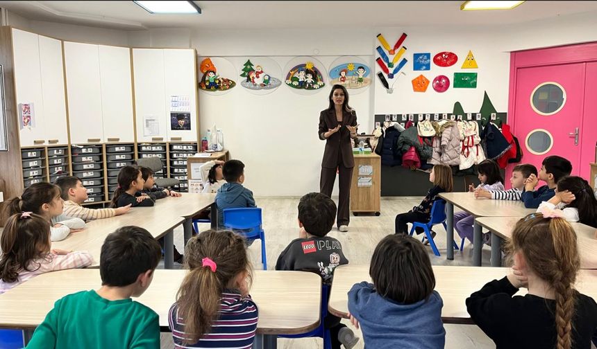 Öğrencilere Çevre Eğitimi Verildi