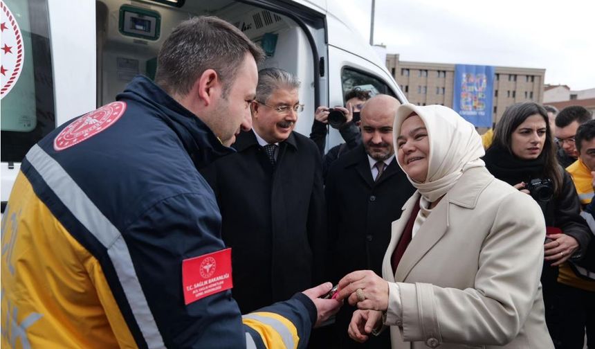 Eskişehir'de sağlık filosuna 10 yeni ambulans