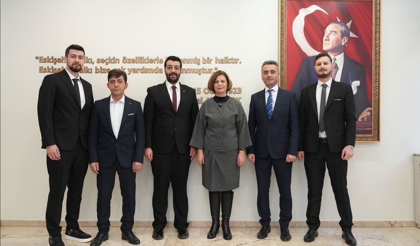 Yeni Seçilen Oda Başkanlarından Başkan Ünlüce’ye Ziyaret