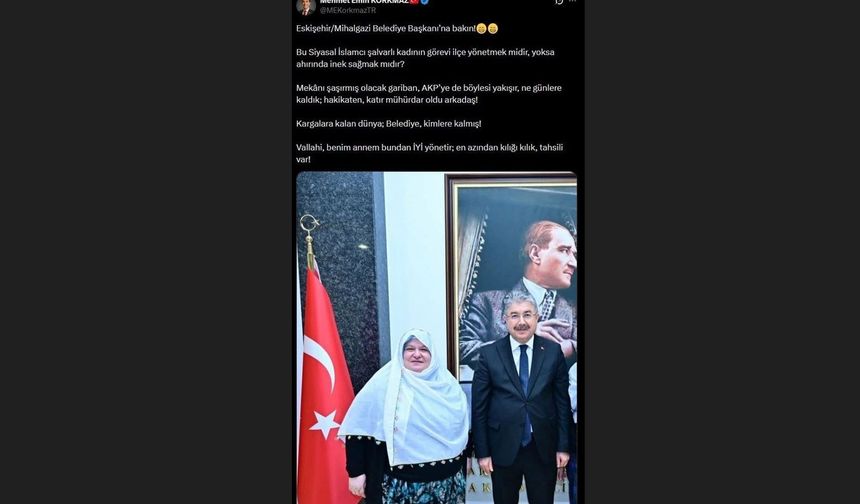 Başkan Zeynep Güneş'e hakaret eden Korkmaz tutuklandı