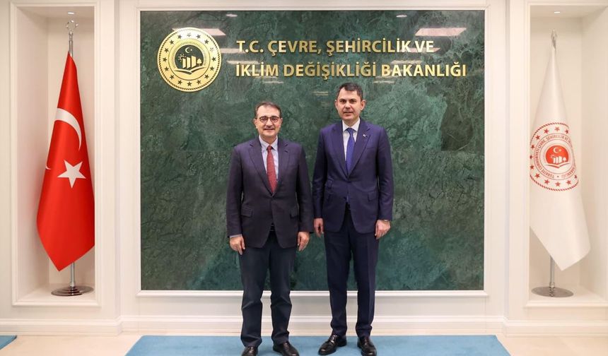 Fatih Dönmez'den Bakan Kurum'a Ziyaret