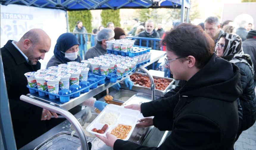 Dede Korkut Parkı’nda ilk iftar heyecanı