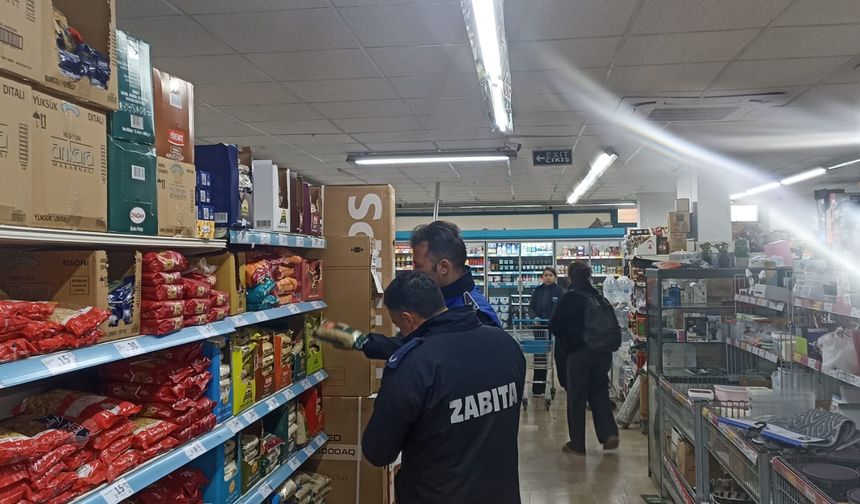 Son Kullanma Tarihi Geçmiş Ürünlere El Konuldu