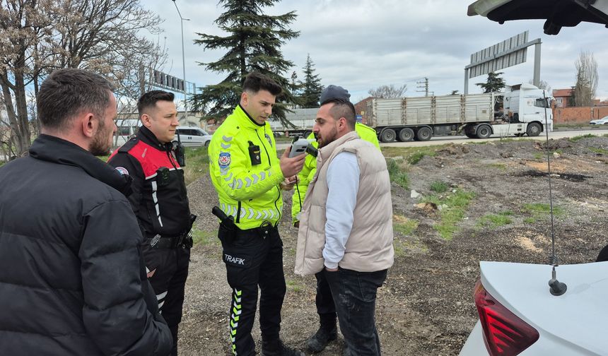 Muayenesiz araçla makas atan alkollü sürücüye 62 bin 719 TL ceza