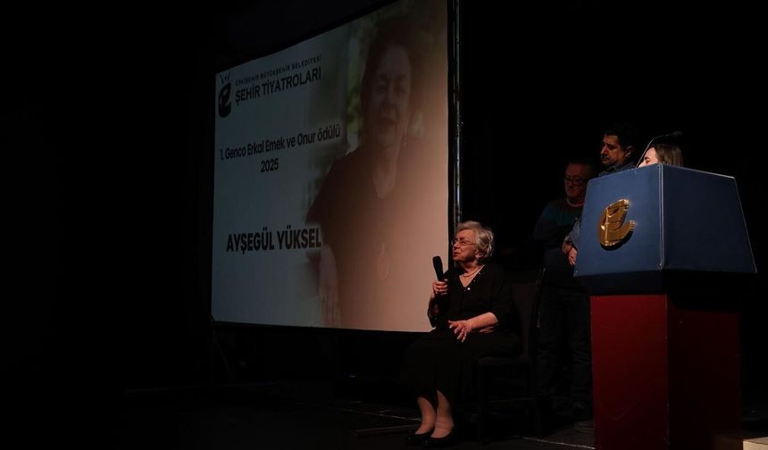 Ayşegül Yüksel’e “Genco Erkal Emek Ve Onur Ödülü”