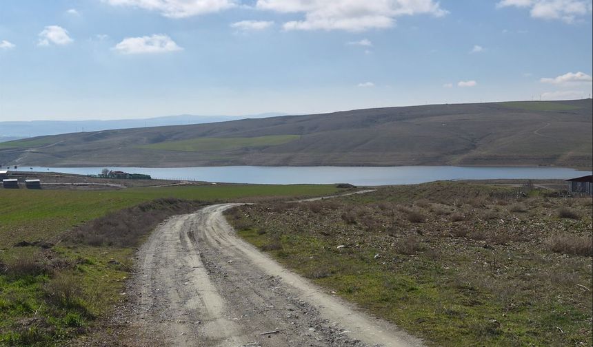 Keskin Barajı'nın su seviyesindeki azalış endişelendiriyor