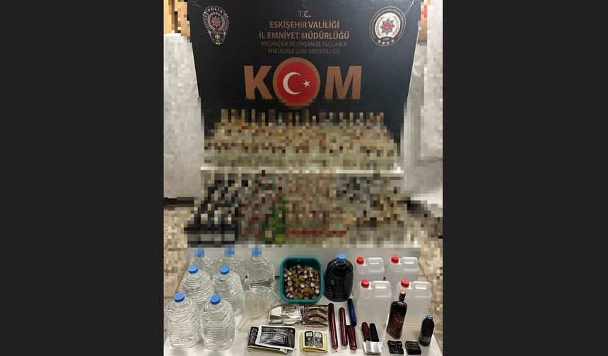 Eskişehir’deki sahte içkiye 3 tutuklama
