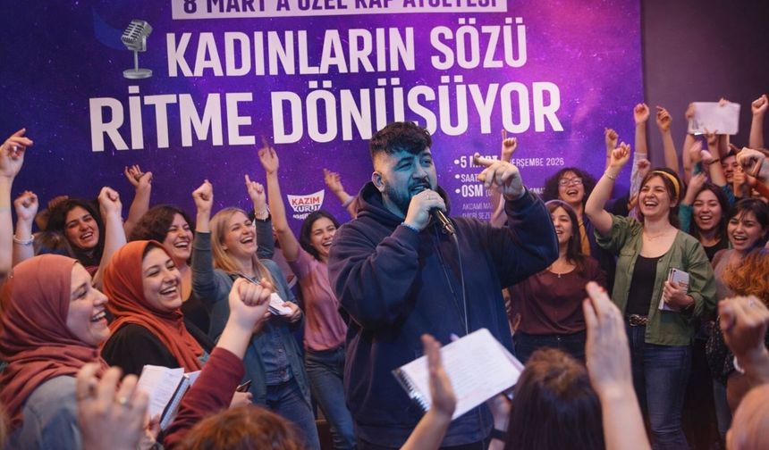 Odunpazarı Belediyesi’nden 8 Mart’a Özel Rap Atölyesi
