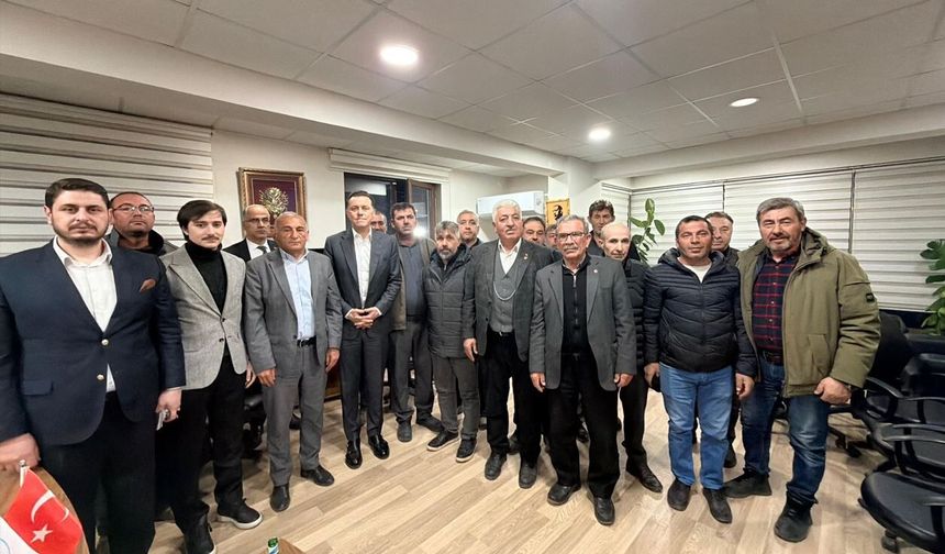 Milletvekili Hatipoğlu Han muhtarları ile bir araya geldi