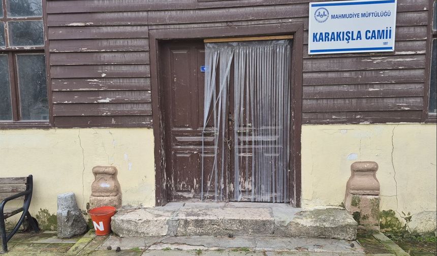 Eskişehir'de 129 yıllık tarihi cami bakımsızlıktan bu hale geldi