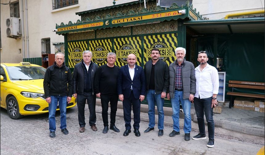 Başkan Albayrak’tan Taksici Esnafına Ziyaret