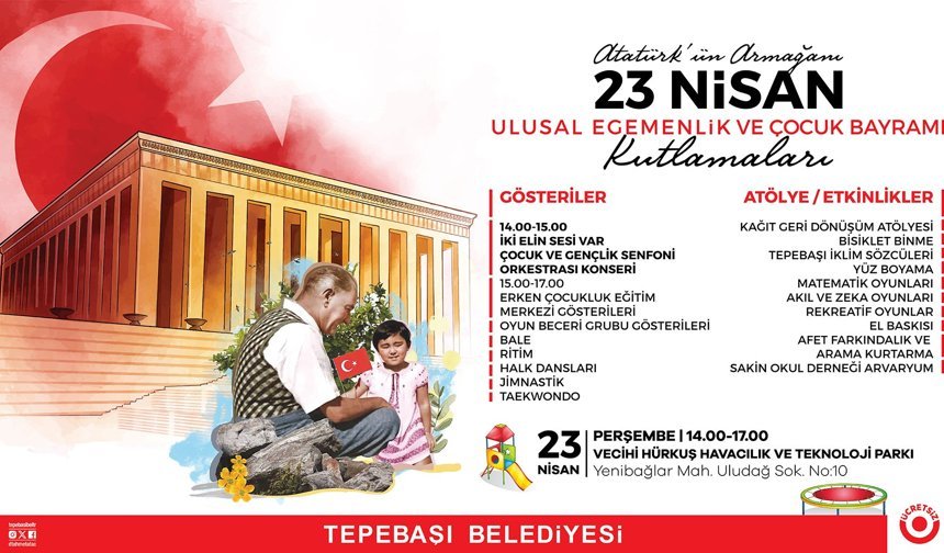 23 Nisan Coşkusu Tepebaşı’nda Yaşanacak