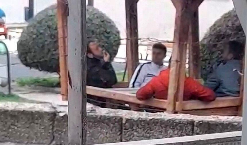 Eskişehir’de çocuk parkında aileleri tedirgin eden görüntüler