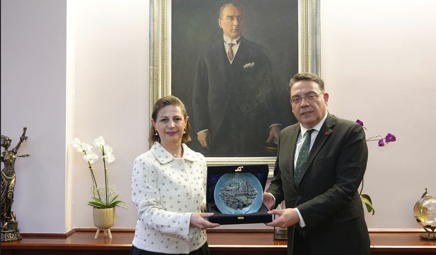 Bağcıoğlu’ndan Başkan Ünlüce’ye Ziyaret