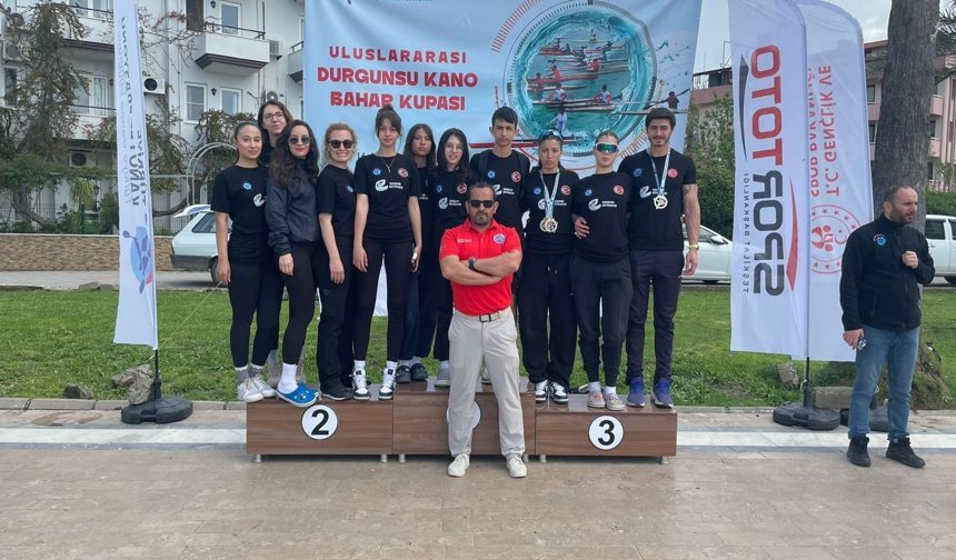 Eskişehirli Kanocular Köyceğiz’den Gururla Döndü