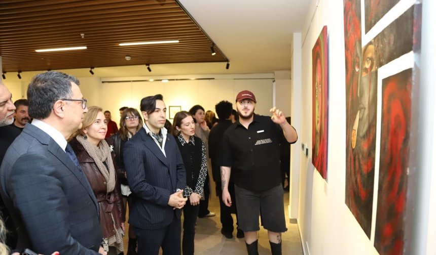 “Spatium” Sergisi Sanat Sokağı’nda Açıldı