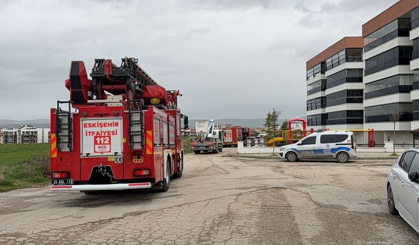 Ütüden çıkan yangın korkuttu