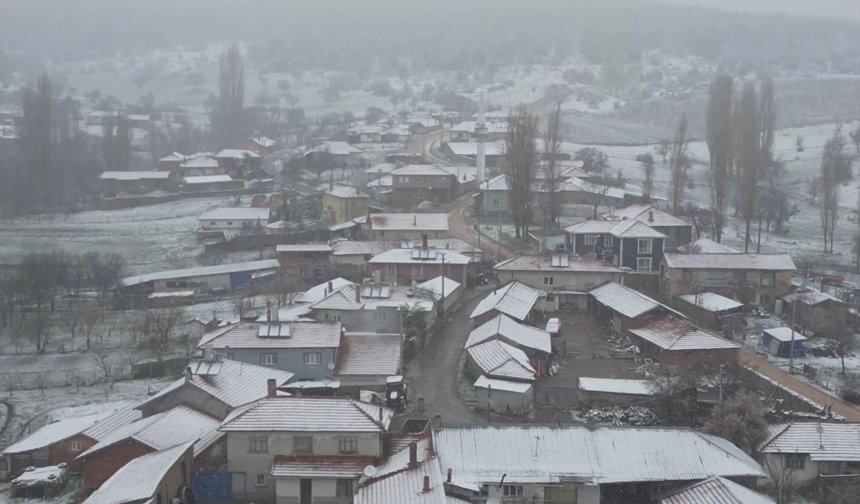 Mihalıcçık beyaza büründü