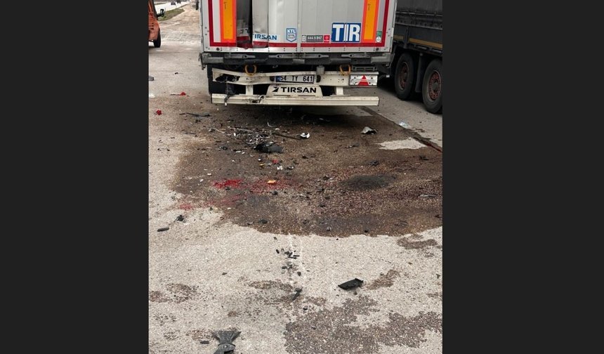 Sivrihisar'da motosiklet kazası: 1 ölü