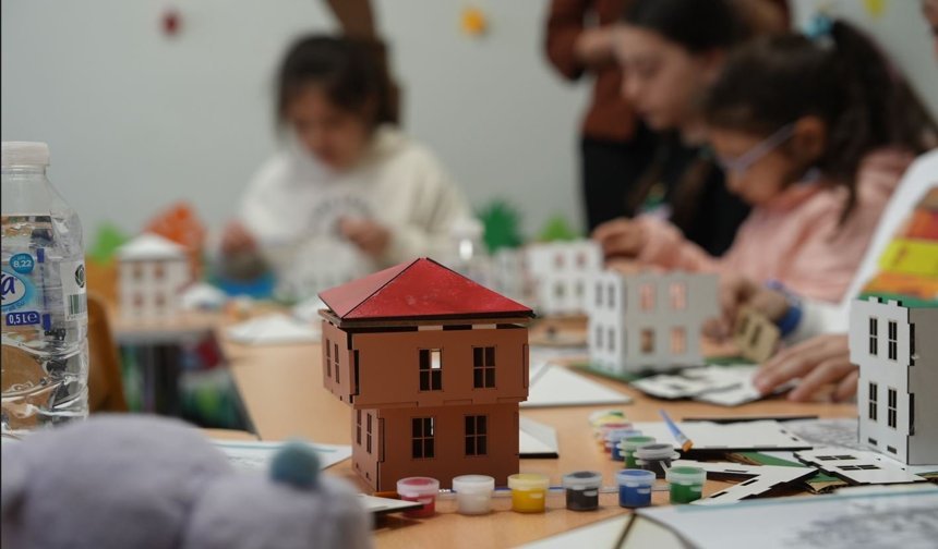 Çocuklar Odunpazarı’nın Yaratıcı Mimarları Oldu