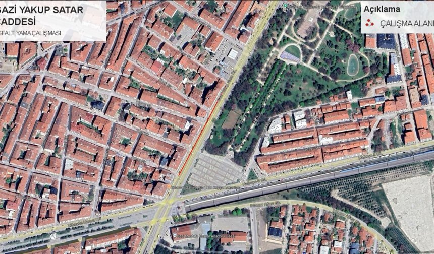 Büyükşehirden 2 Önemli Caddede Asfalt Çalışması