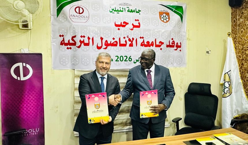 Anadolu Üniversitesi’nden Sudan’a güçlü eğitim iş birliği atağı