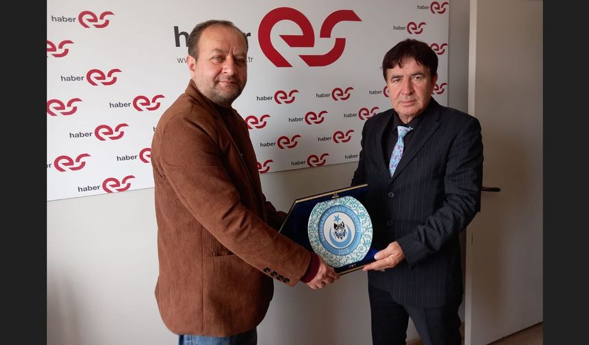 Kızıl Elma Turan Derneği’nden Haberes Medya'ya Ziyaret