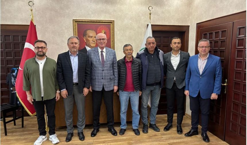EASKF'dan Başkan Kurt'a Ziyaret