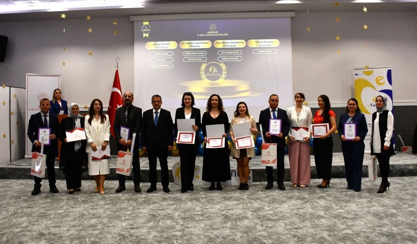 Eskişehir'de eTwinning Kalite Etiketi Ödül Töreni