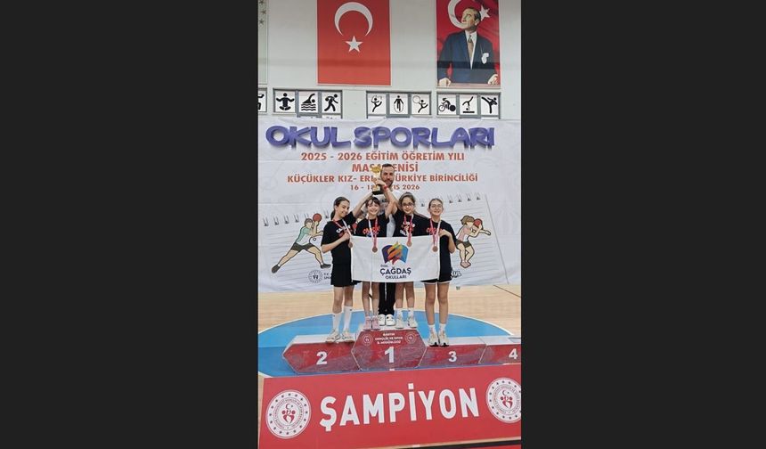 Çağdaş'ın Sporcularından 4 Ayrı Türkiye Başarısı