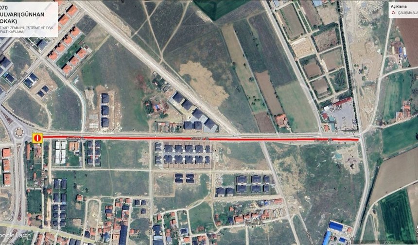 Zincirlikuyu'da  Kenter Bulvarı Trafiği Kapatılacak