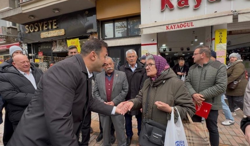 CHP Eskişehir'de Sokağın Nabzını Tuttu