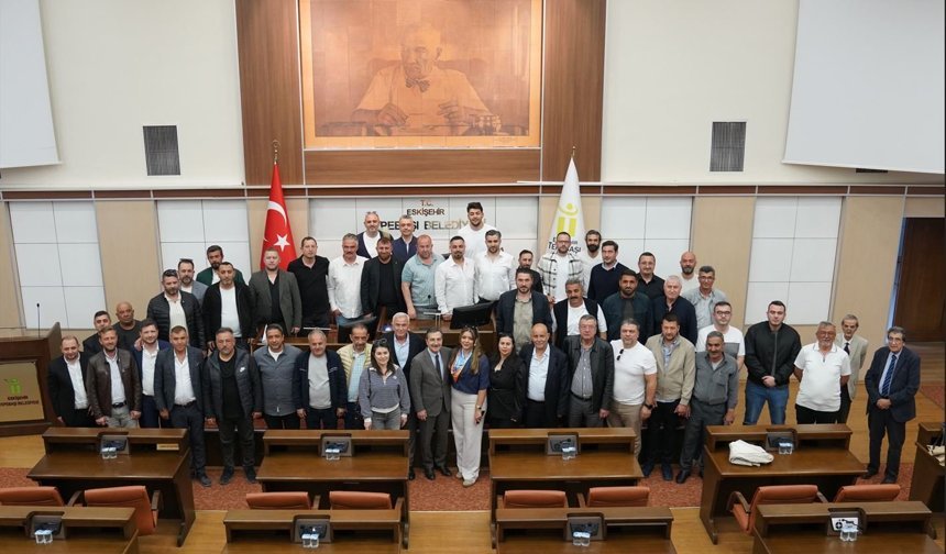 İnşaat Malzemecilerinden Başkan Ataç’a Yer Tahsisi Ziyareti