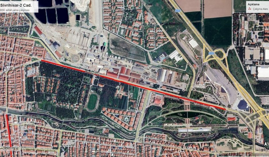 Sivrihisar-1 Caddesi-Otogar Kavşağı 2 Gün Trafiğe Kapanacak