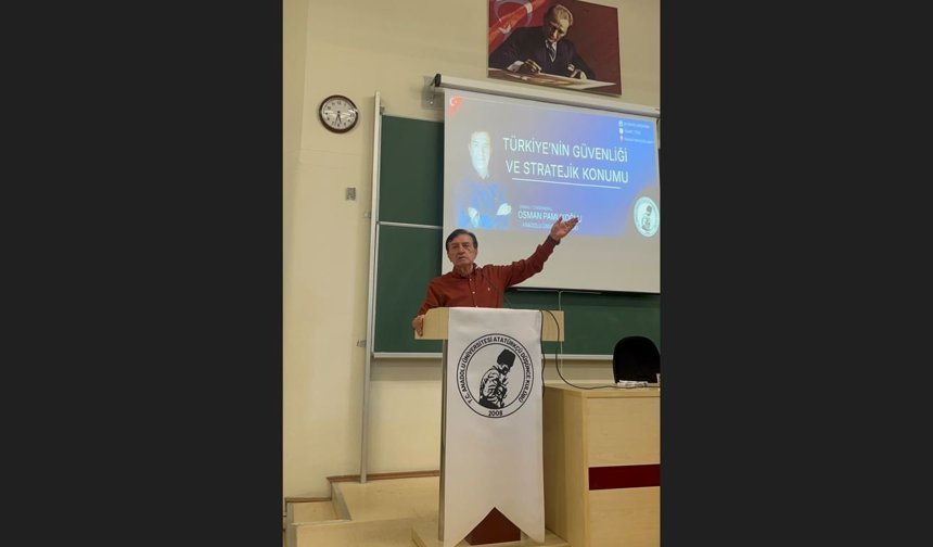 Pamukoğlu; "Güvenlik kavramı yalnızca askeri boyutla sınırlı değil"