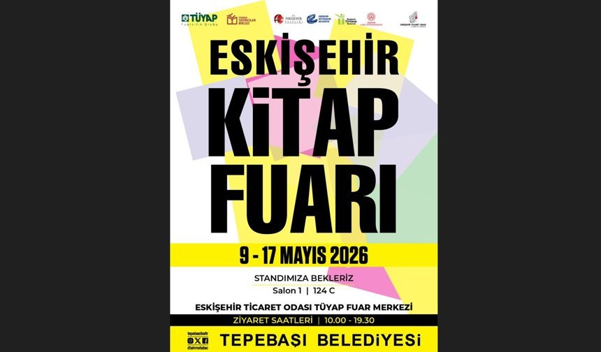 Tepebaşı Belediyesi Kitap Fuarı’nda Yer Alacak