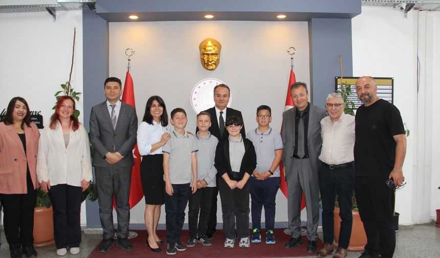 Hasan Polatkan Ortaokulu'nun ‘Leonardo 4 Children 2026 Awards’ Başarsı