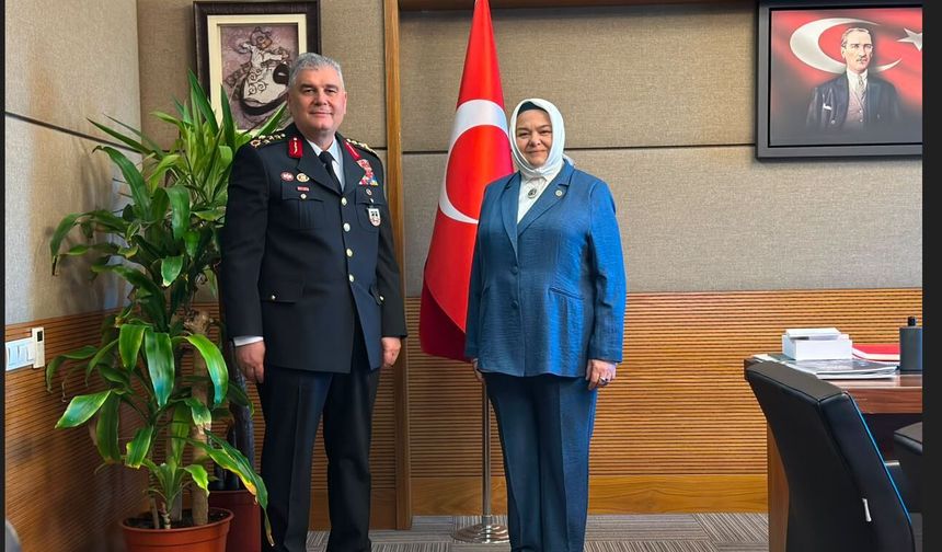 Ayşen Gürcan'dan Orgeneral Ali Çardakcı'ya Ziyaret