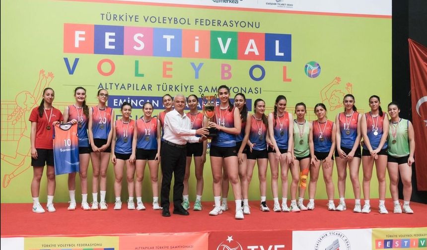 Türkiye Voleybol Altyapılar Şampiyonası Eskişehir’de Tamamlandı