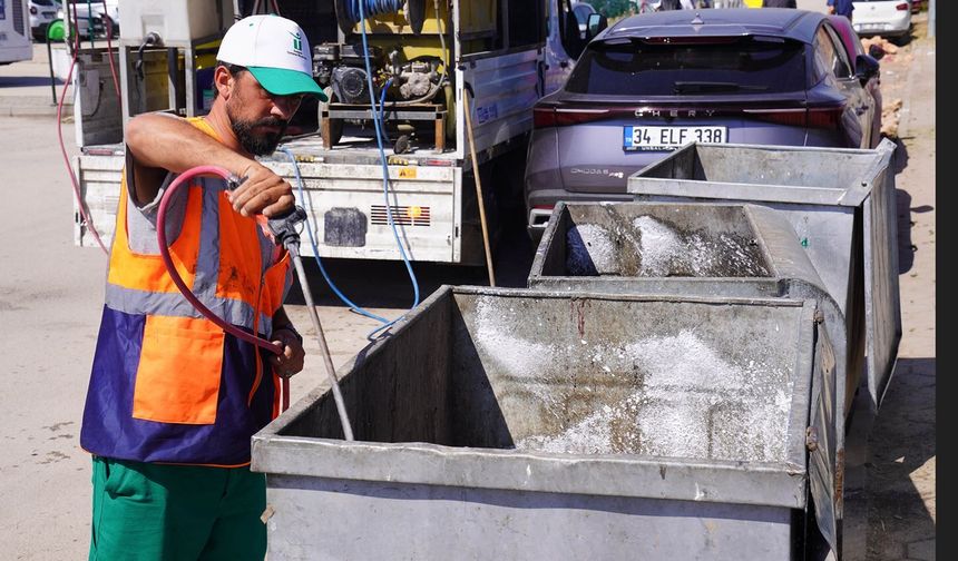 Tepebaşı’nda 10 Bin Çöp Konteyneri İçin Hijyen Seferberliği