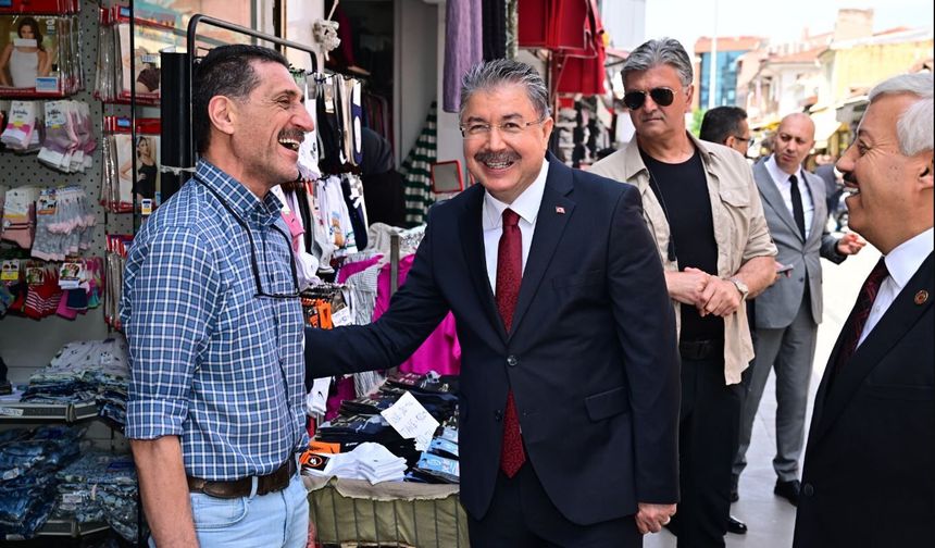Vali Yılmaz Esnafları Ziyaret Etti