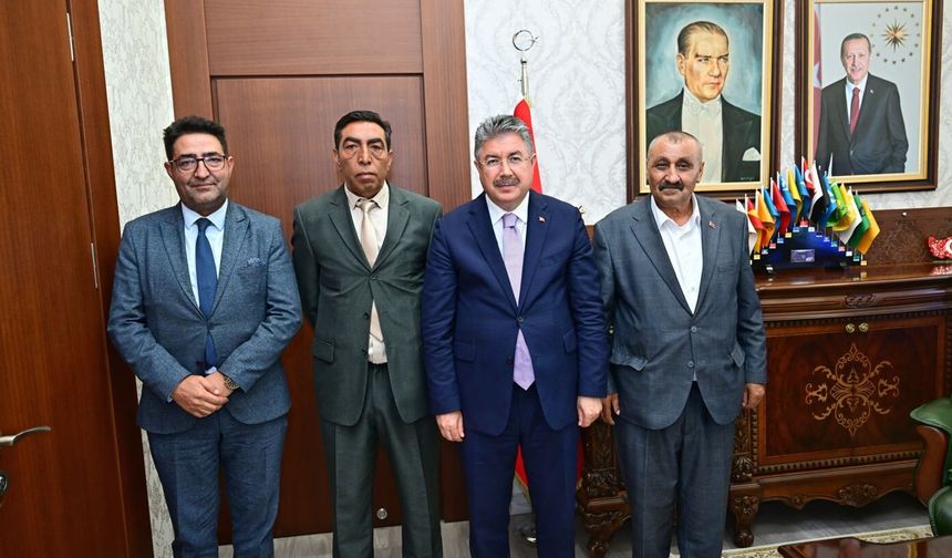 Eskişehir Romanlar Derneği Başkanı Bakırcı'dan Vali Yılmaz'a Ziyaret