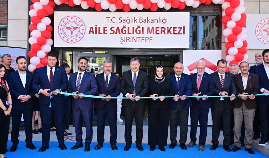 10 Birimli Aile Sağlığı Merkezi ve 112 Acil Sağlık Hizmetleri İstasyonu Açıldı